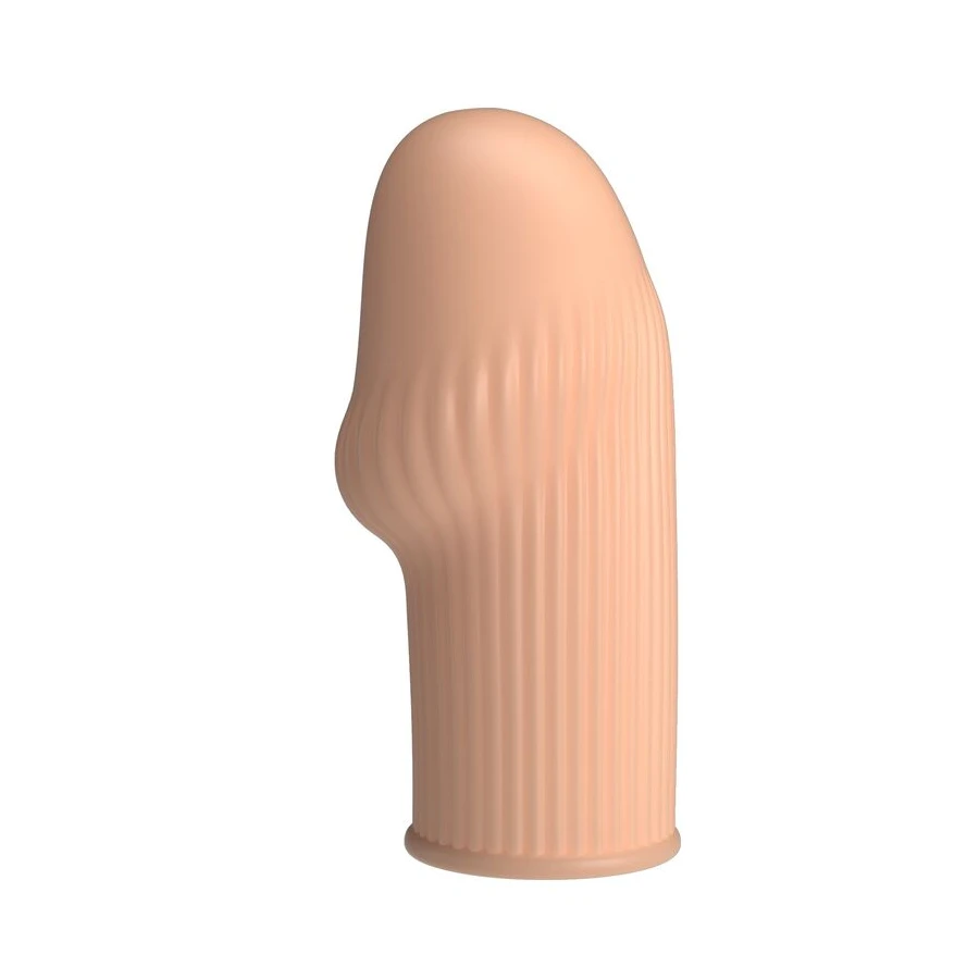 PRETTY LOVE - HUEL PENIS SLEEVE GET YOUR PENIS THICKER FLESH COLOR